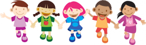 cartoon children